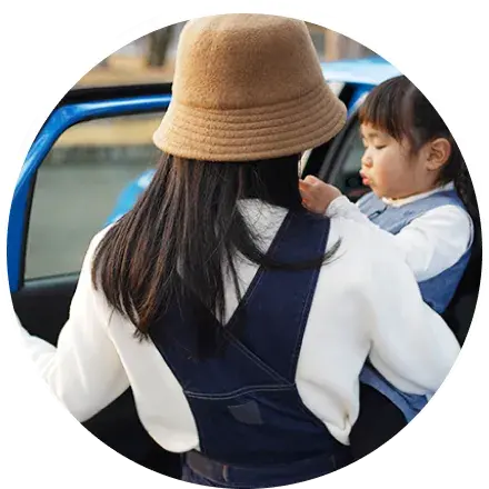 車でのお出かけに